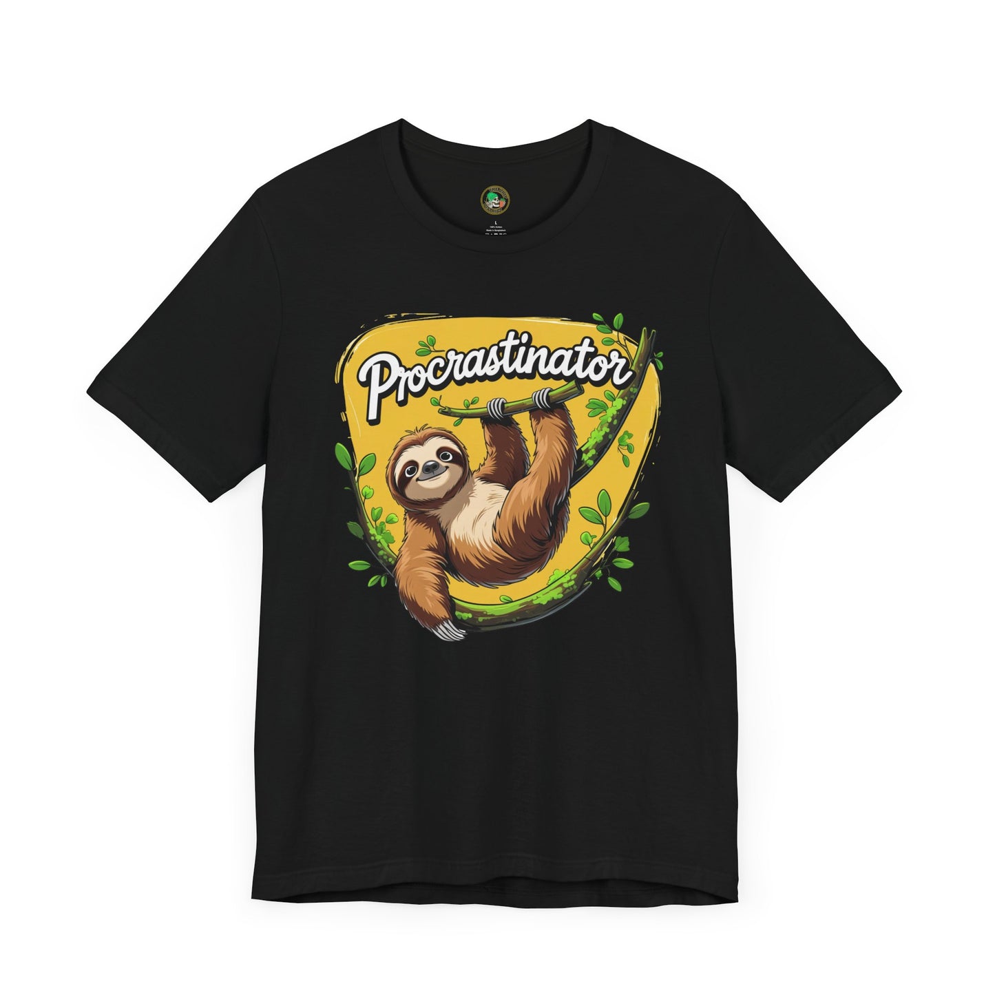 Camiseta del perezoso procrastinador