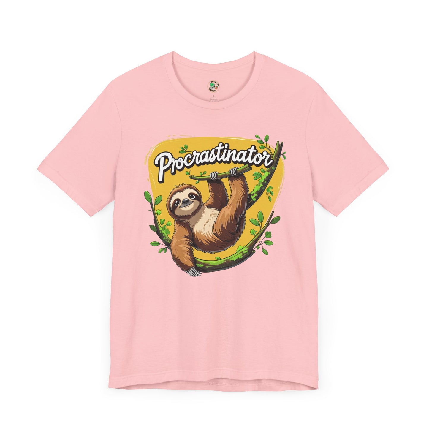 Camiseta del perezoso procrastinador