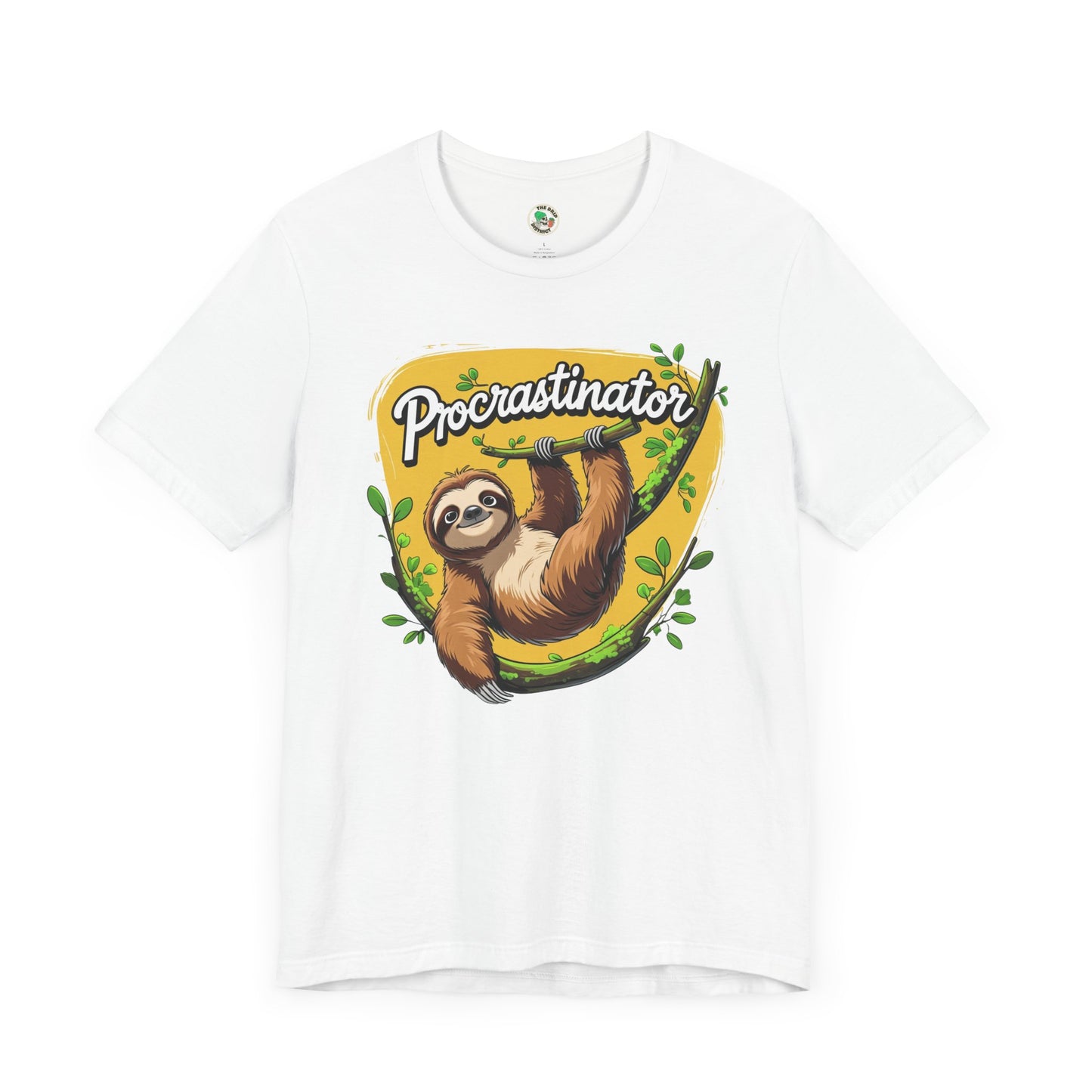 Camiseta del perezoso procrastinador