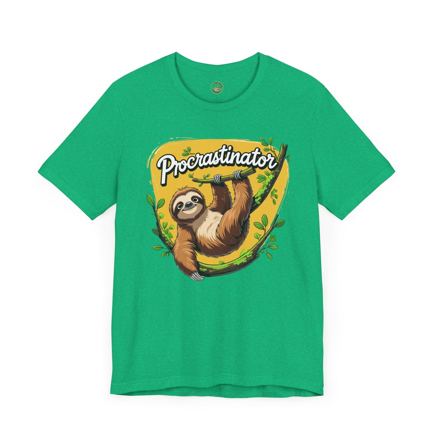 Camiseta del perezoso procrastinador