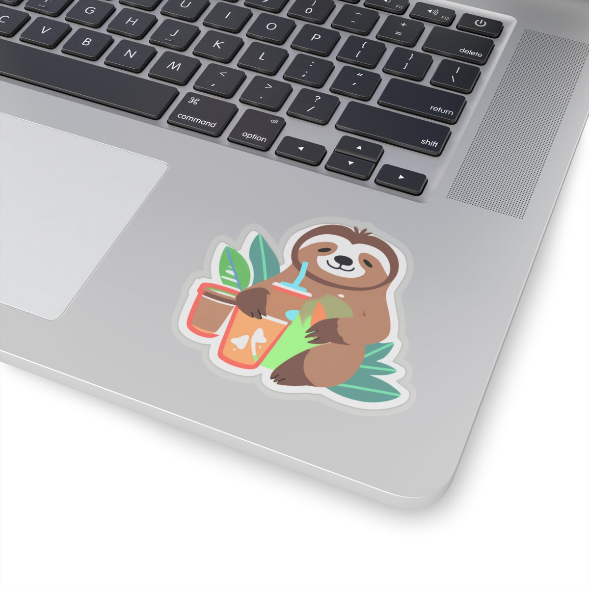 Cute Sloth Kiss-Cut Sticker