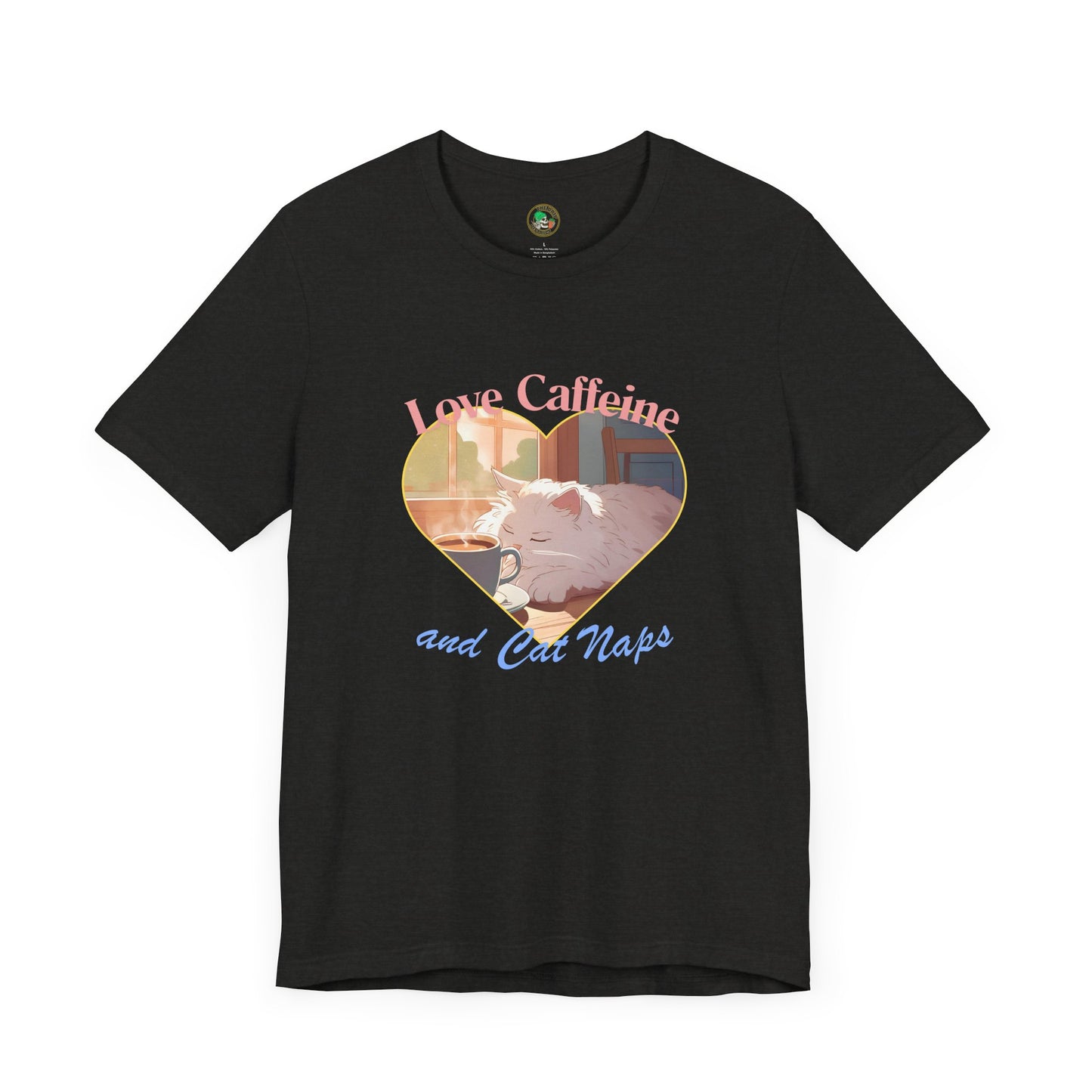 Love Caffeine and Cat Naps Tee