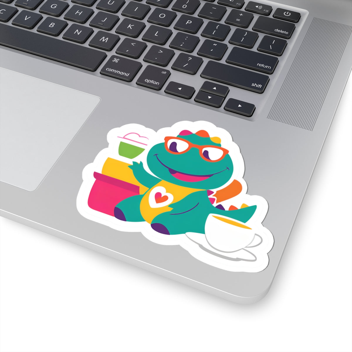 Cute Dino Kiss-Cut Sticker