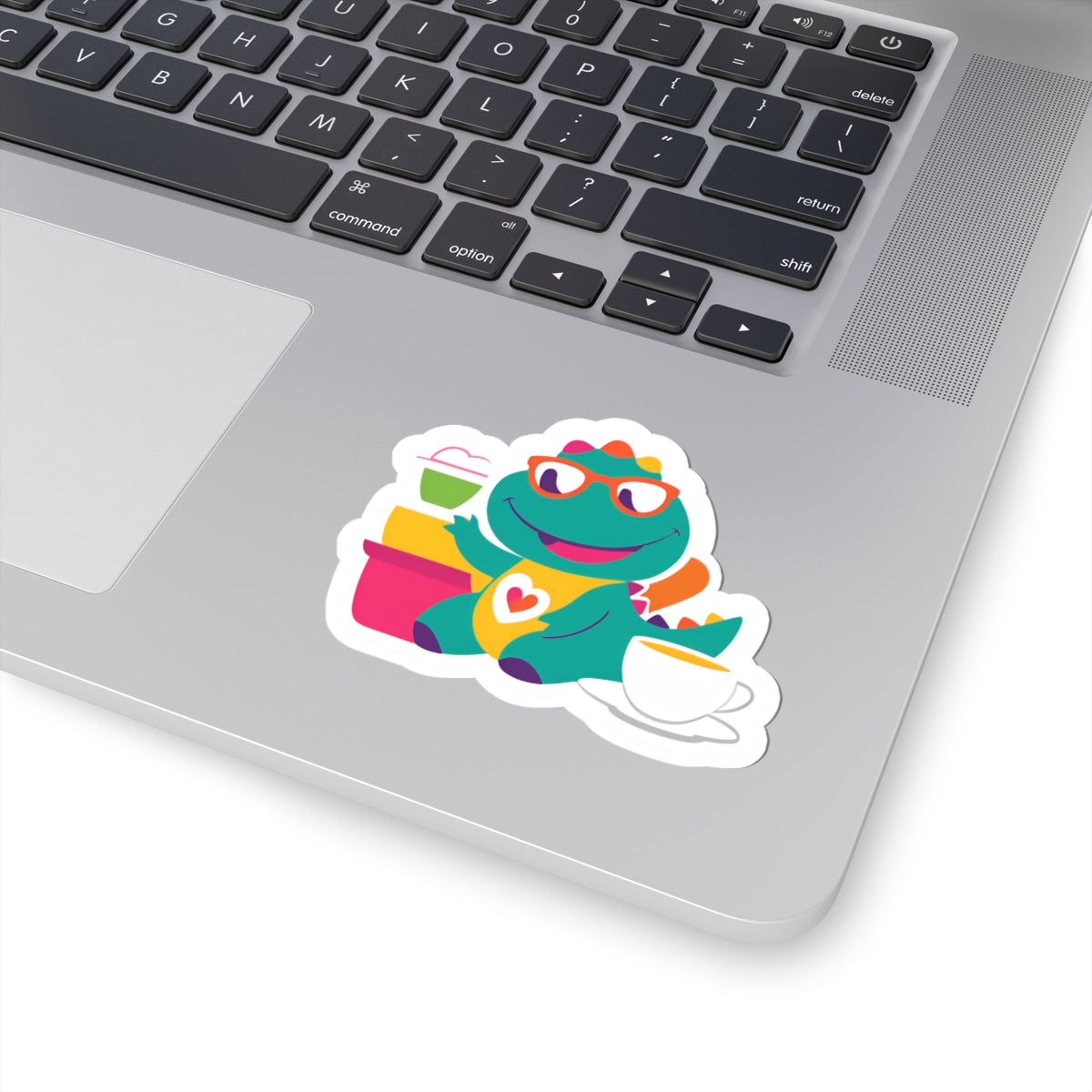 Cute Dino Kiss-Cut Sticker