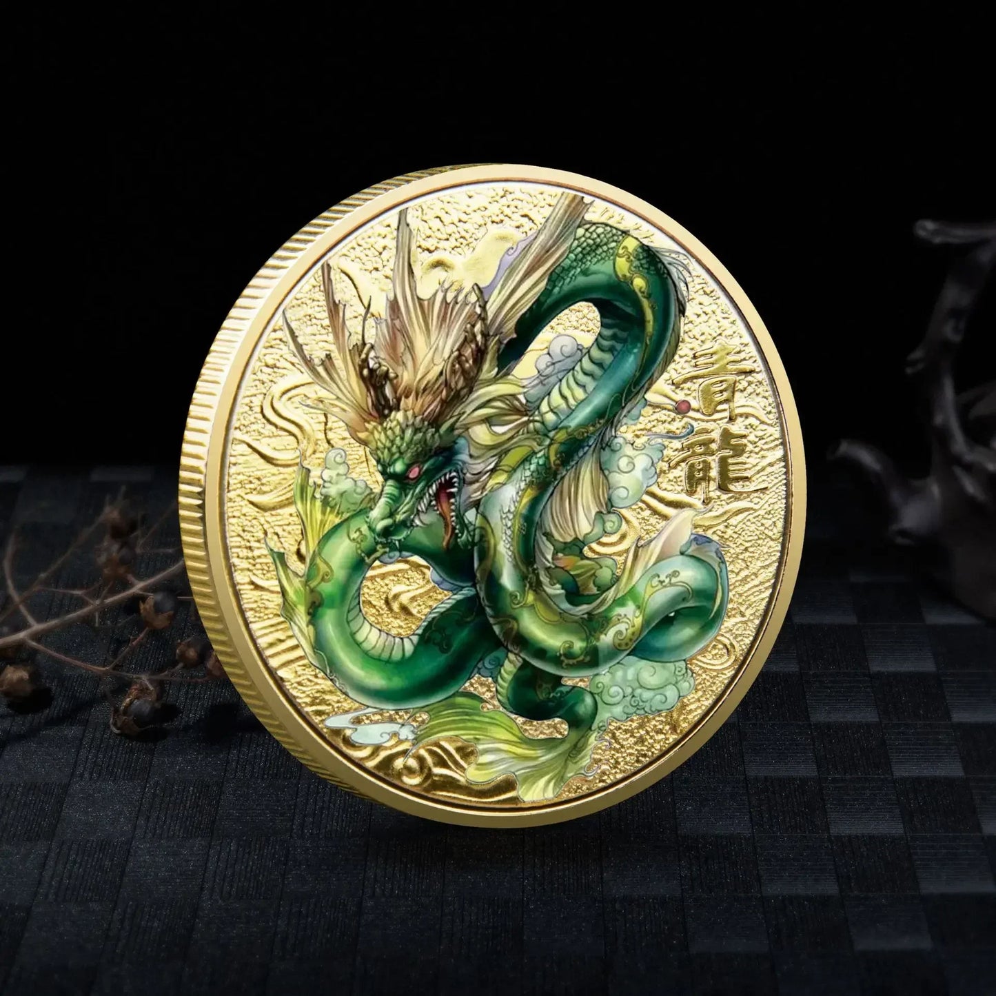 Mythical Guardians Collection: Celestial Dragon, Tiger, Phoenix & Zodiac Harmony Tai Chi Commemorative Coins | Symbols of Fortune & Power